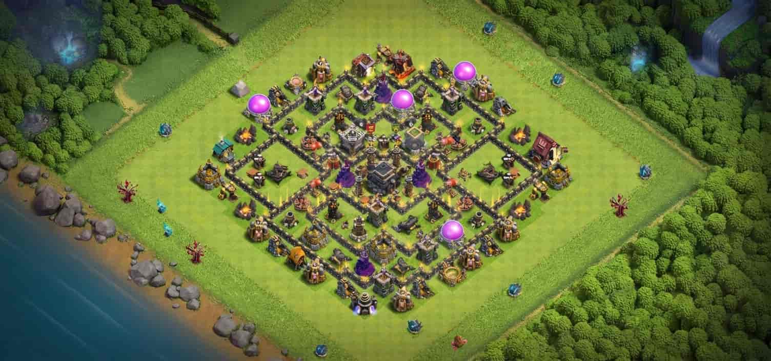 主世界 9本 传奇杯阵, 艺术阵 阵型截图