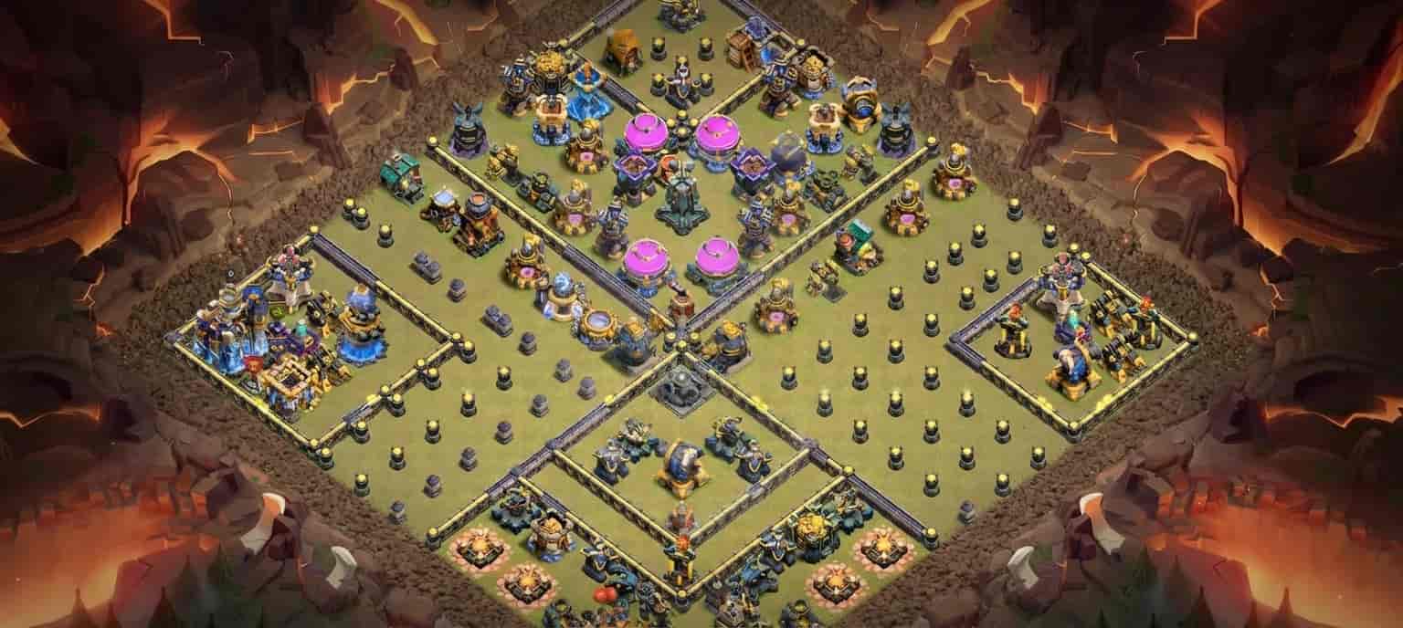 Home Village TH18 Legend War Base Base Screenshot