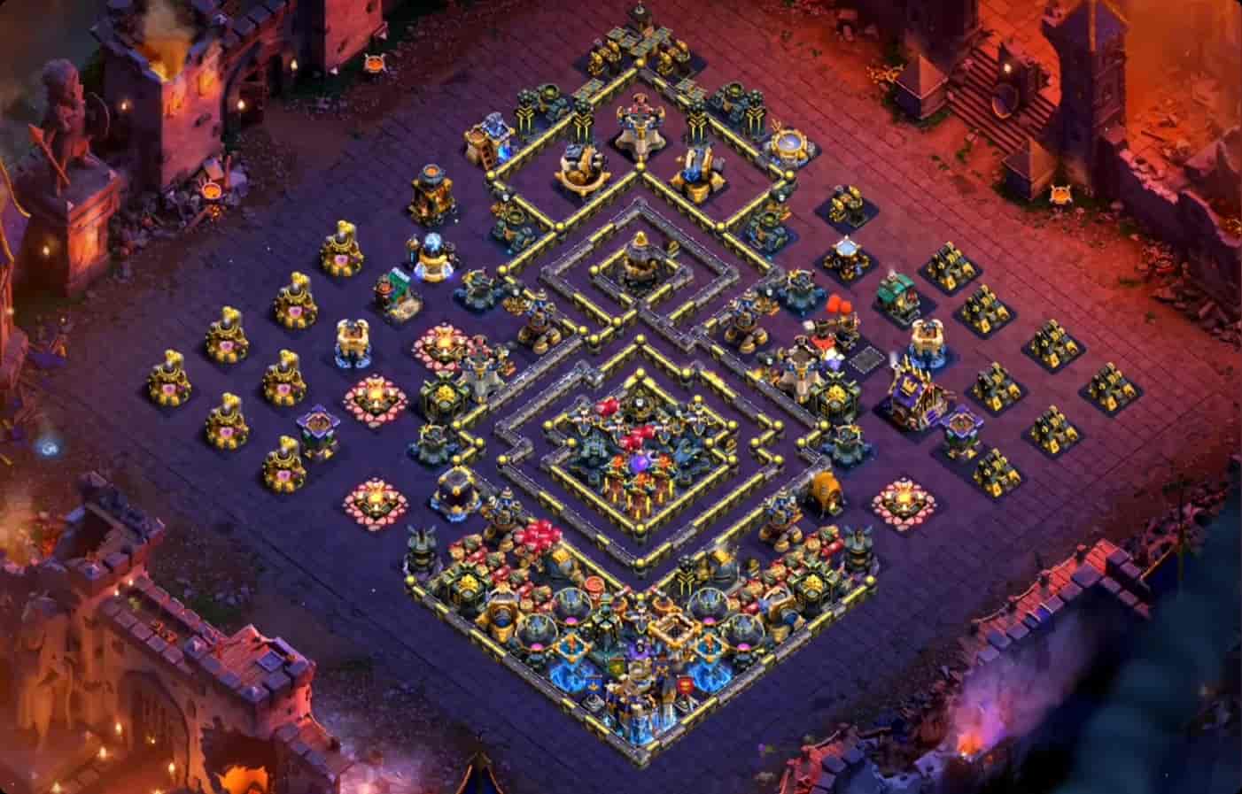 Home Village TH18 Legend War Base Base Screenshot Home Village TH18 Legend War Base Base Screenshot