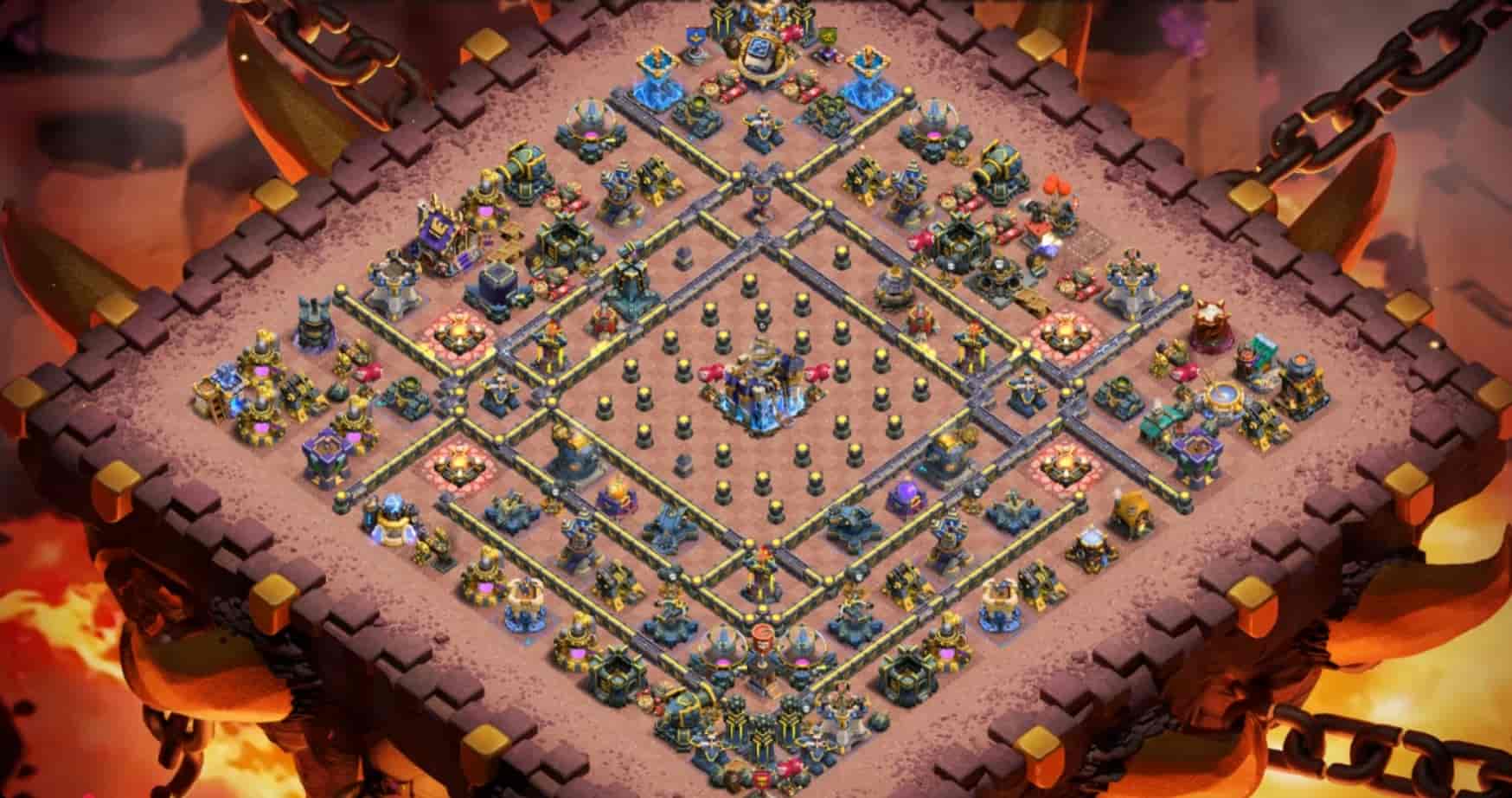 Anti Thrower & Meteor Golem - Home Village TH18 Base Screenshot Anti Thrower & Meteor Golem - Home Village TH18 Base Screenshot