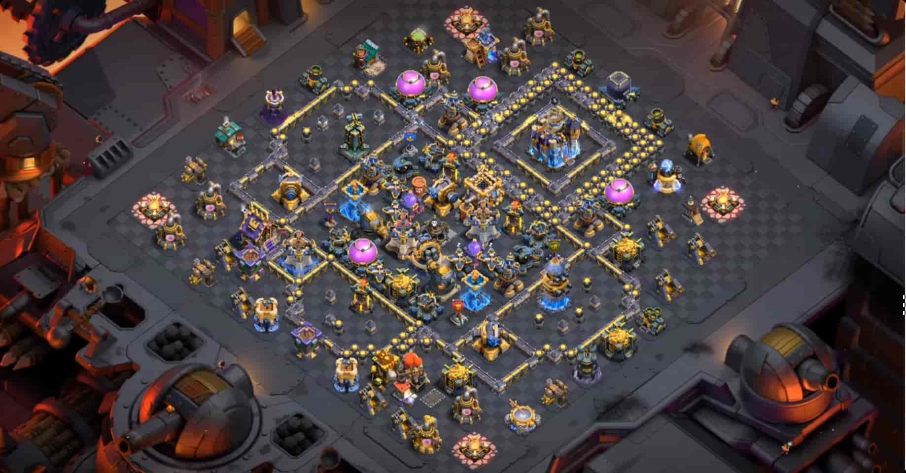 TH18 Anti-Thrower Legend League Base - Home Village TH18 Base Screenshot TH18 Anti-Thrower Legend League Base - Home Village TH18 Base Screenshot