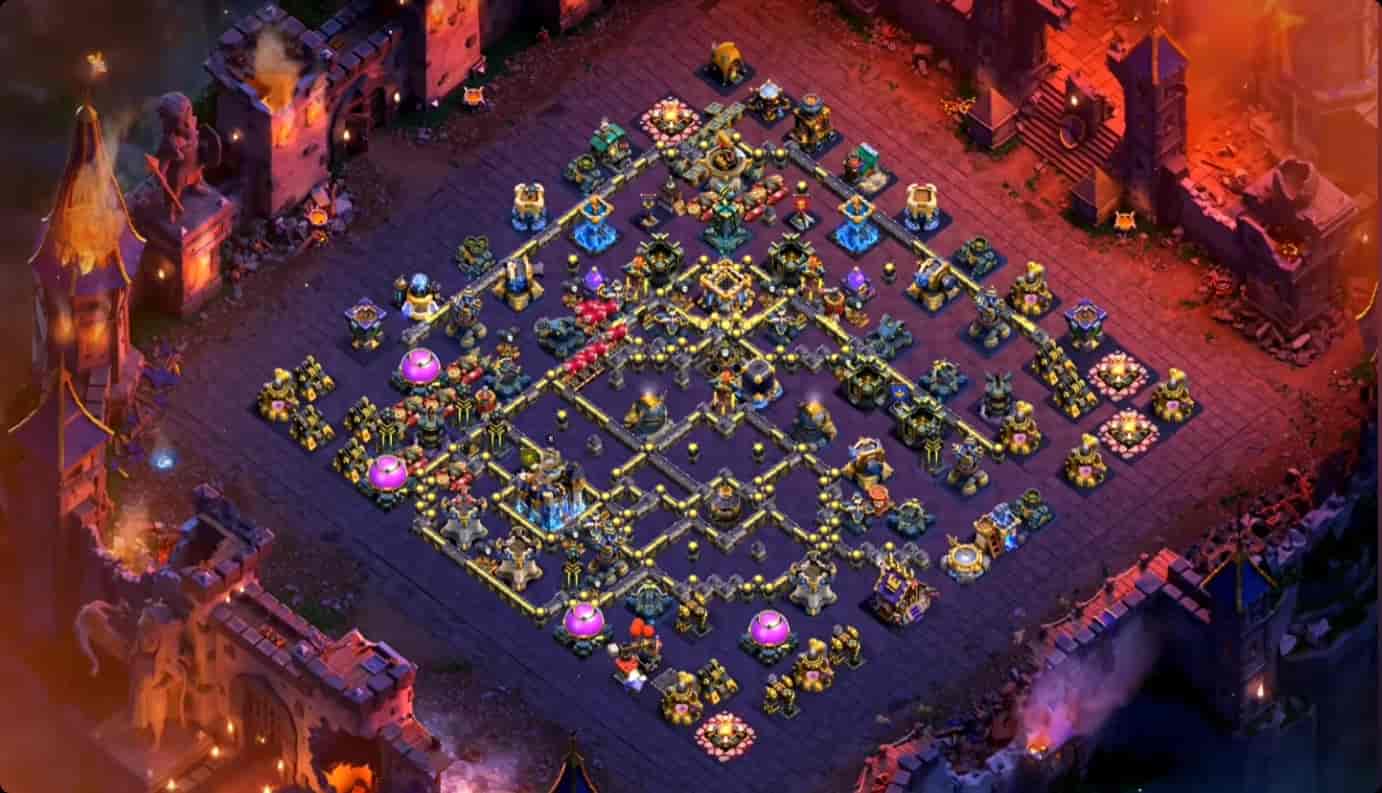 Home Village TH18 Legend War Base Base Screenshot Home Village TH18 Legend War Base Base Screenshot