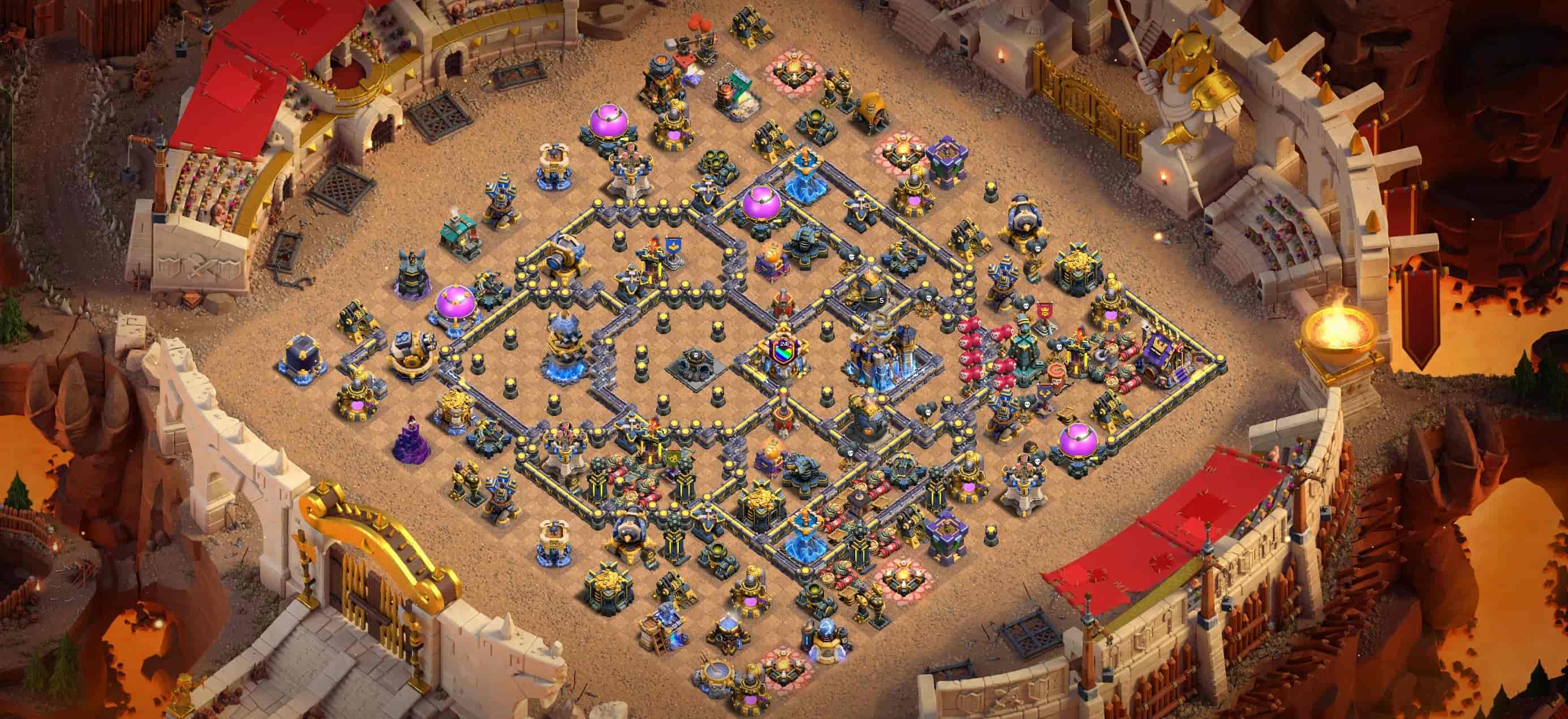 Home Village TH18 Legend War Base Base Screenshot Home Village TH18 Legend War Base Base Screenshot