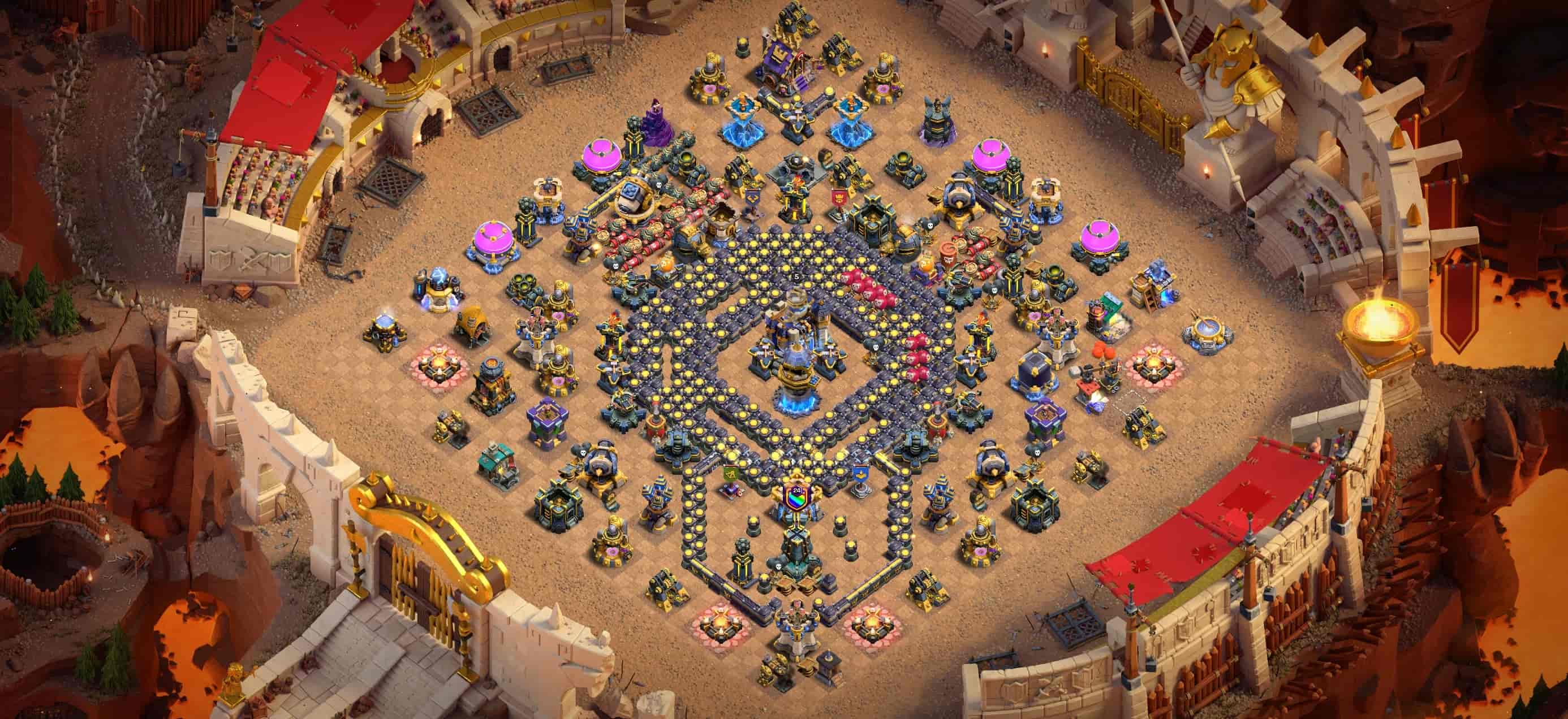 Home Village TH18 Legend War Base Base Screenshot Home Village TH18 Legend War Base Base Screenshot