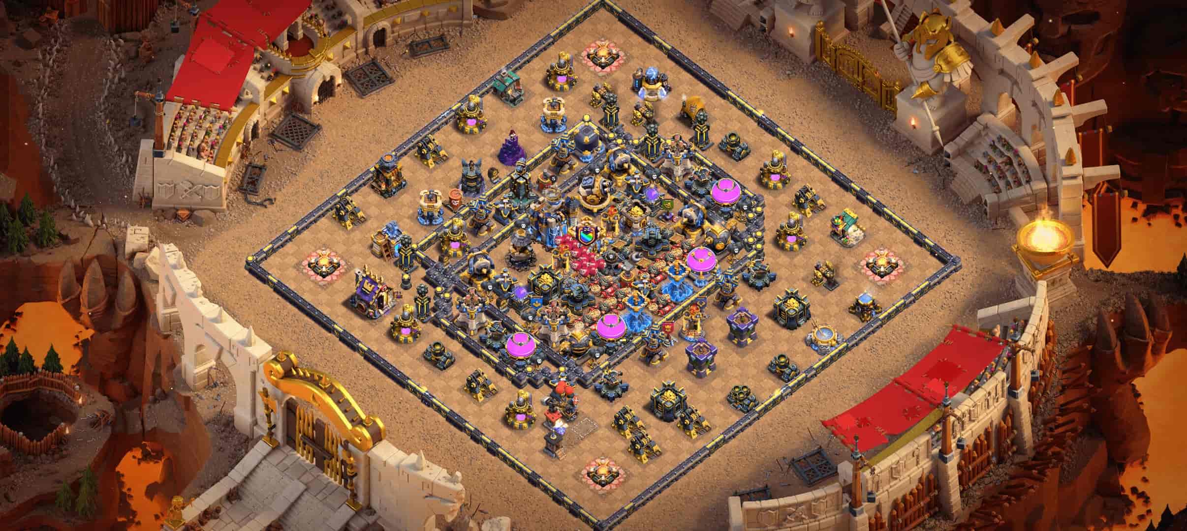 TH18 Classic Ring Base Layout - Home Village TH18 Base Screenshot TH18 Classic Ring Base Layout - Home Village TH18 Base Screenshot