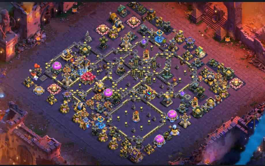 Best Anti-3-Star Base Layouts for Town Hall 18 in Clash of Clans - Home Village TH18 Base Image Best Anti-3-Star Base Layouts for Town Hall 18 in Clash of Clans - Home Village TH18 Base Image