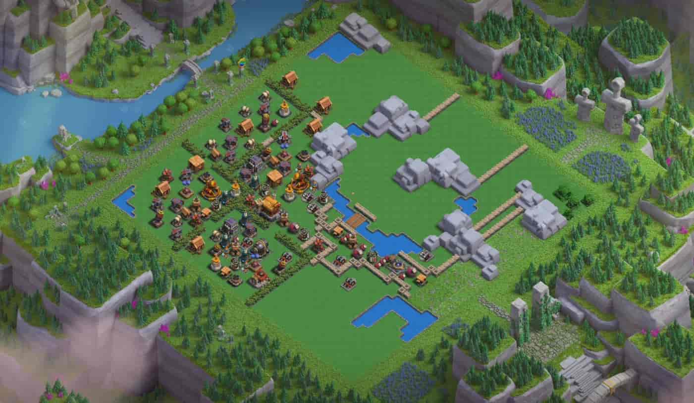 部落衝突骷髏公園最佳陣型 - 部落都城 骷髏公園 陣型圖 部落衝突骷髏公園最佳陣型 - 部落都城 骷髏公園 陣型圖