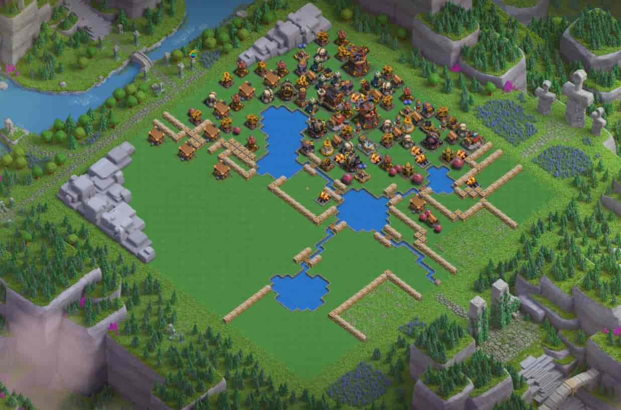 部落都城 建築工人工坊 最佳防守陣型 - 部落都城 建築工人工坊 陣型圖 部落都城 建築工人工坊 最佳防守陣型 - 部落都城 建築工人工坊 陣型圖