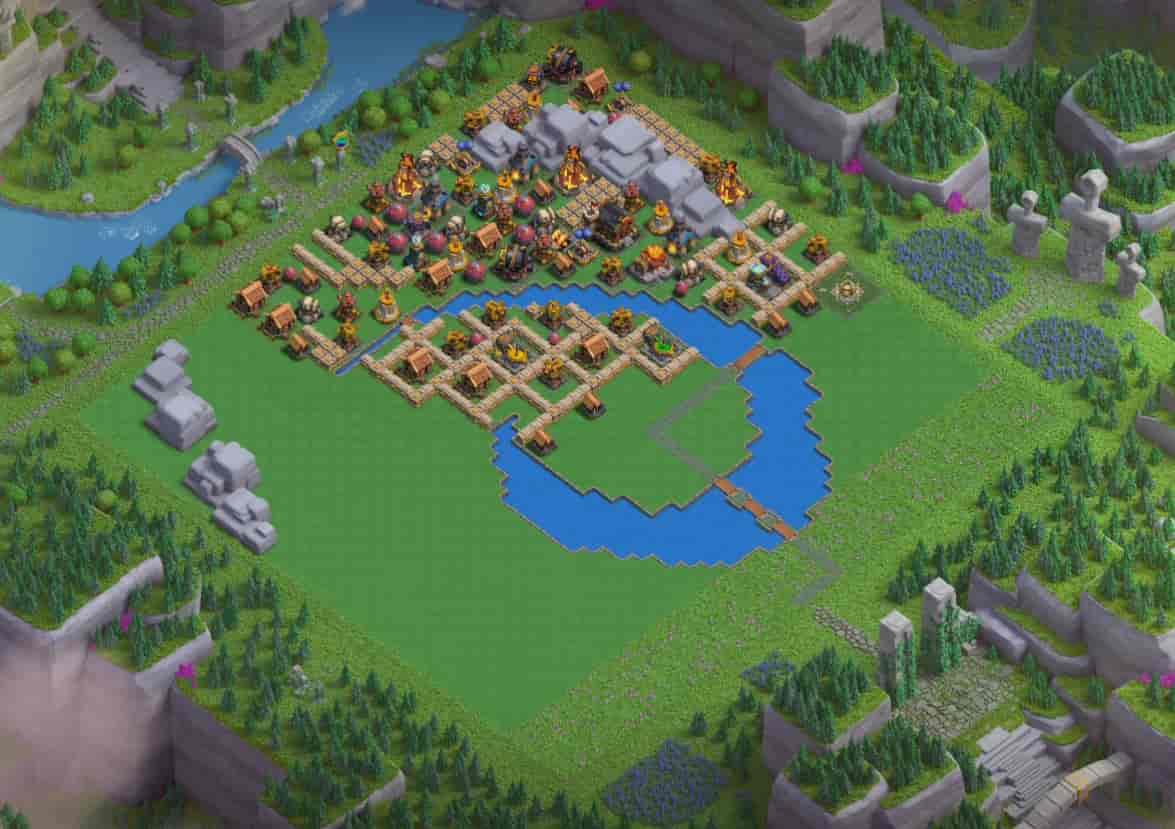 部落衝突-部落都城-巫師山谷 最佳防守陣型 - 部落都城 巫師山谷 陣型圖 部落衝突-部落都城-巫師山谷 最佳防守陣型 - 部落都城 巫師山谷 陣型圖