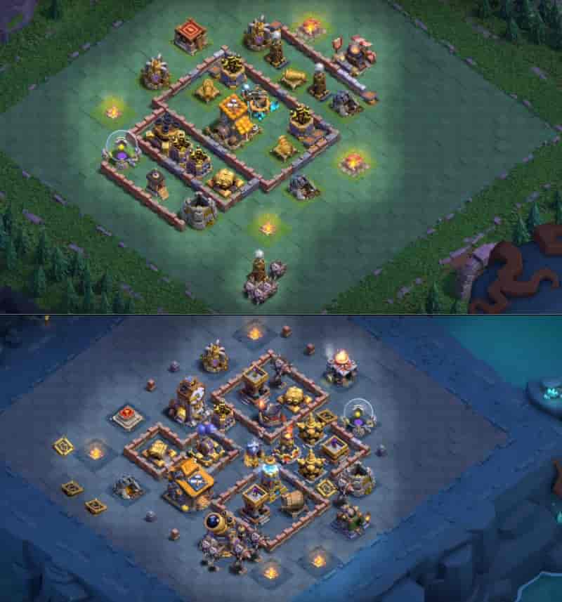Complete Trophy Pushing Guide for Builder Base | Best BH10 Attack and Defense Strategies in Clash of Clans - Builder Base BH10 Base Image Complete Trophy Pushing Guide for Builder Base | Best BH10 Attack and Defense Strategies in Clash of Clans - Builder Base BH10 Base Image