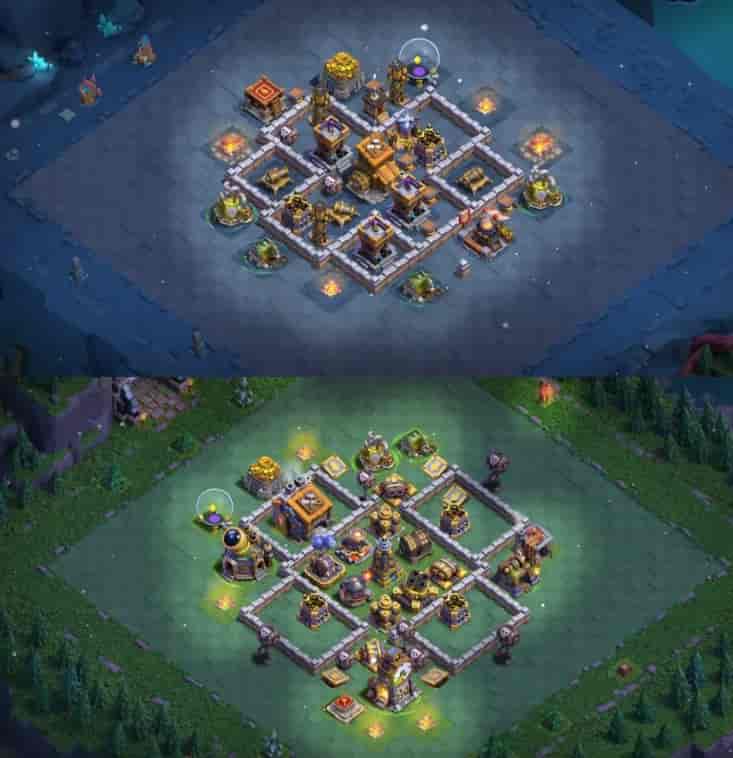COC Builder Base TH9 Layouts - Best Trophy Pushing Bases for Builder Hall 9 - Builder Base BH9 Base Image COC Builder Base TH9 Layouts - Best Trophy Pushing Bases for Builder Hall 9 - Builder Base BH9 Base Image