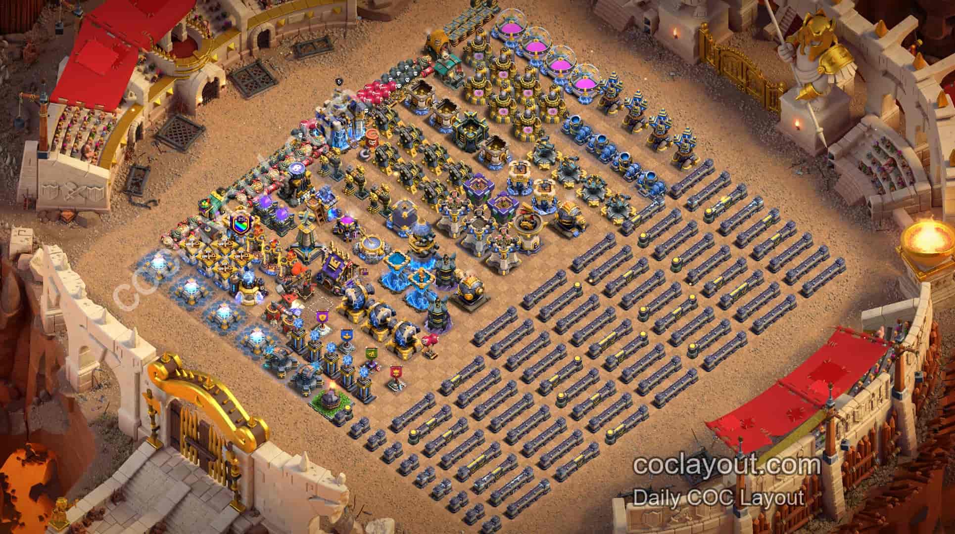 Featured TH18 Home Village Upgrade Base Layout Showcase for Clearer TH18 Planning - Home Village TH18 Base Image Featured TH18 Home Village Upgrade Base Layout Showcase for Clearer TH18 Planning - Home Village TH18 Base Image