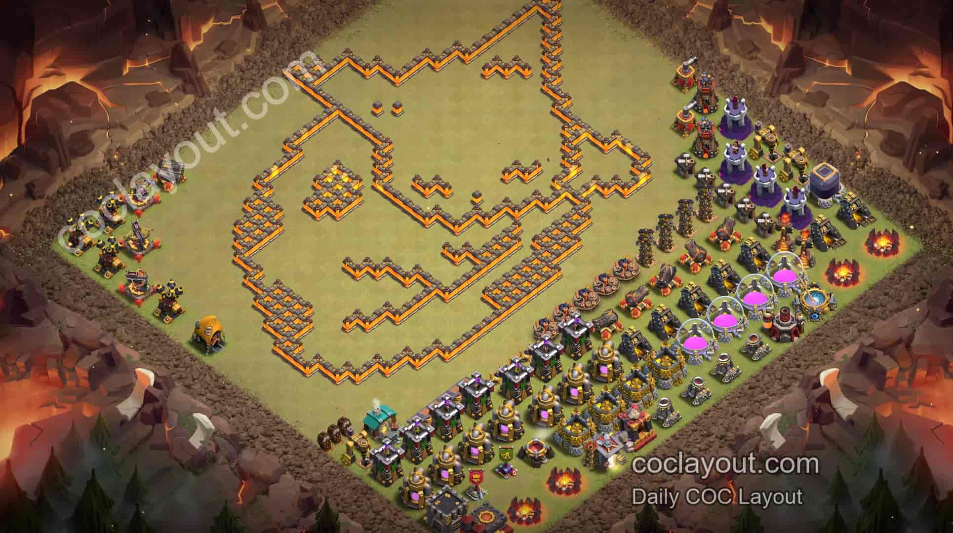 Best TH10 Upgrade Base Layouts | Home Village COC Clash of Clans Base Showcase - Home Village TH10 Base Image Best TH10 Upgrade Base Layouts | Home Village COC Clash of Clans Base Showcase - Home Village TH10 Base Image